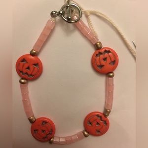 This bracelet is made of string